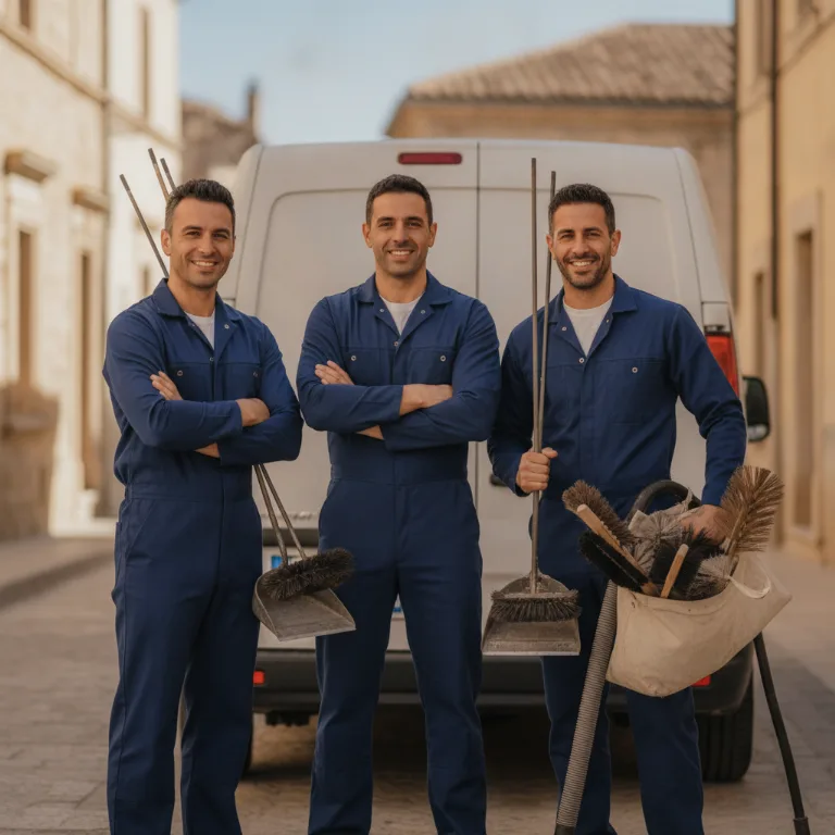 Deshollinador equipo en Dos Hermanas